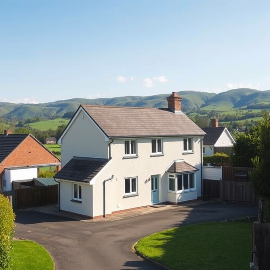 Four-bedroom mountain-view property listed at £650,000